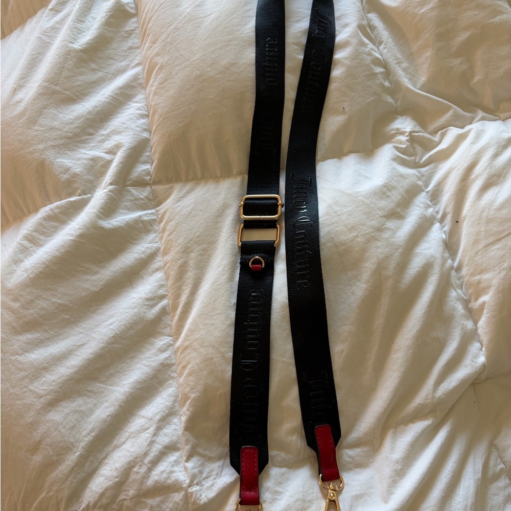 Juicy Couture Black and Red Strap